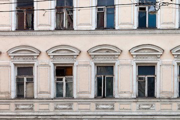 Obraz premium old moscow style house