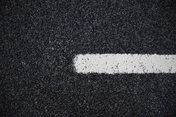 Fototapeta premium Asphalt road top view background