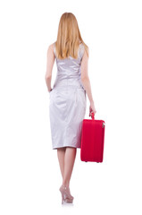 Young woman preparing for vacation