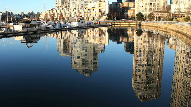 Yaletown Morning Reflections, Vancouver