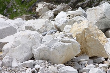 Carrara Marmor Steinbruch - Carrara  marble stone pit 25