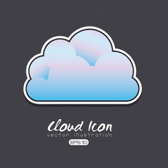 cloud icon design