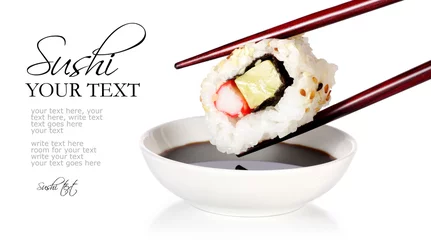 Foto op Plexiglas Sushi, traditionele Japanse keuken © gtranquillity