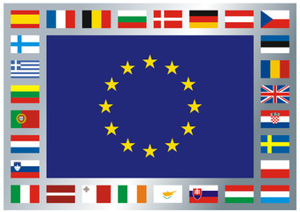 Flags of EU