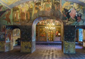 Fototapeta na wymiar Church of Elijah the Prophet, Yaroslavl