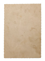 Fototapeta premium old paper isolated on white background