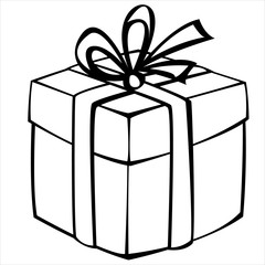 gift box isolated on white background