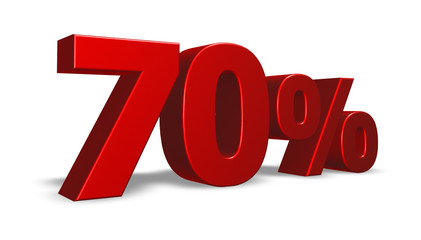 seventy per cent