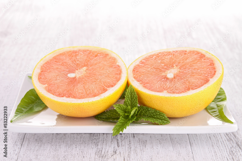 Canvas Prints grapefruit