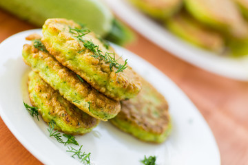 zucchini  pancakes