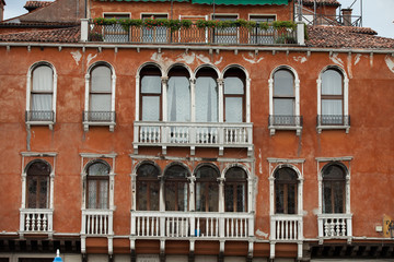 Venice - Exquisite antique building at Canal Grande