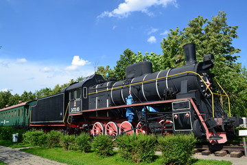 Naklejka premium поезд