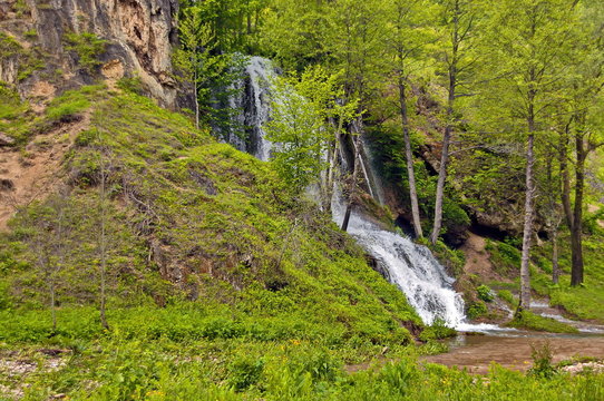 River Bigar in Serbia - waterfall cascade