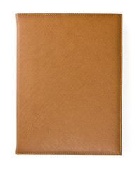 Note book or diary isolated on white background