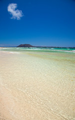 Corralejo flag beach