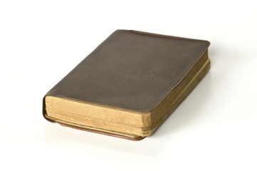 Old book (Ancient book) isolated on white background