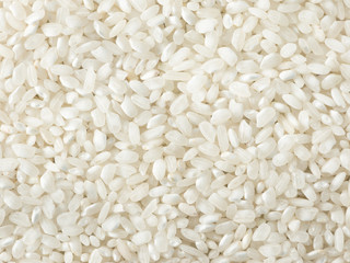 background with closeup of rice grains