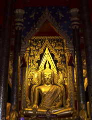 The buddha in Pitsanookloke, Thailand