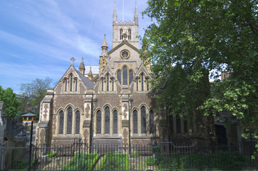 Fototapeta na wymiar Southwark Cathedral In London