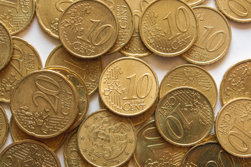 Euro coins