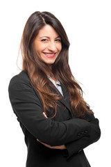 Obraz premium Beautiful businesswoman portrait