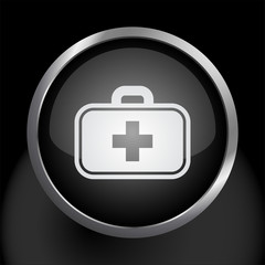 Obraz premium Doctor's Bag Health & Medical Icon Symbol Vector