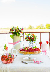 summer table decoration
