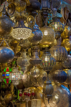 Moroccan antique lamp