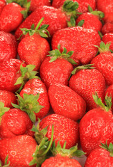 Fresh strawberry close up