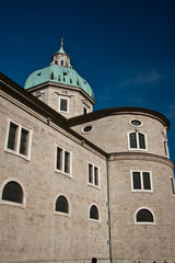 Fototapeta na wymiar Katedra w Salzburgu