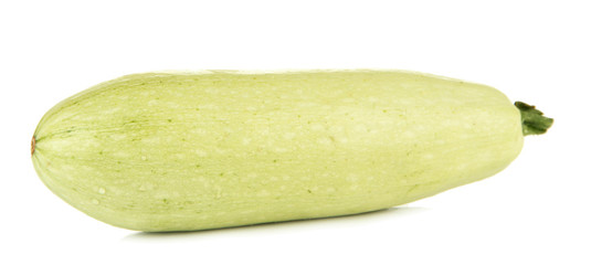 Fresh marrow, isolated on white