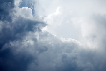 Fototapeta premium Dramatic sky with stormy clouds