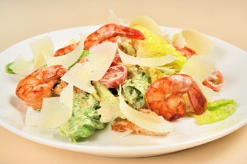 Shrimp Caesar Salad