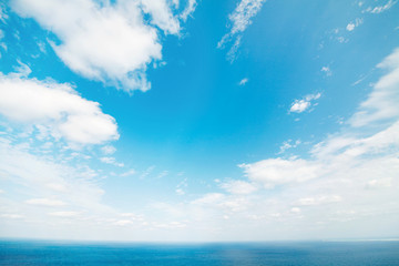 Obraz premium 沖縄の海と空