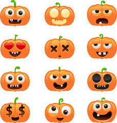 halloween pumpkin characters