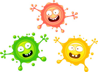 happy splats characters