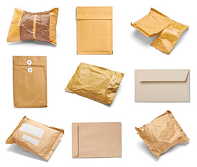 mail package envelope box used open postal
