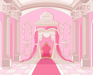 Throne room of magic castle © Anna Velichkovsky