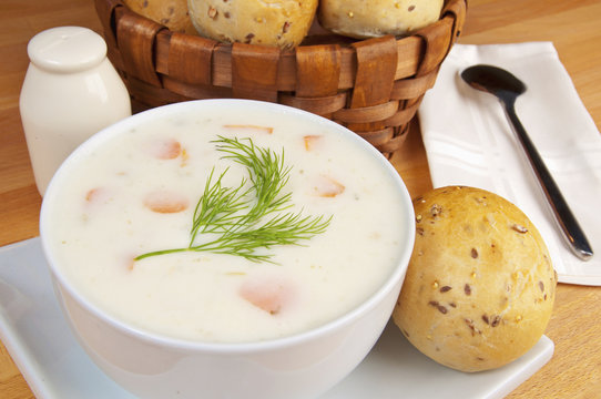 New England Clam Chowder Soup