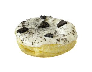 Donut isolated on white background  with clipping path