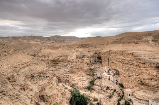 Saint George monastery in judean desert