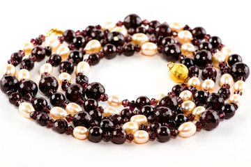 natural stone beads necklace