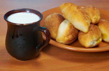 russia traditions pierog.Home cake