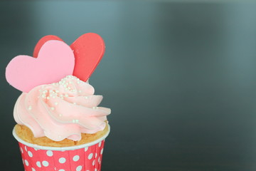 Colorful Sweet Cup Cake