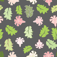 beautiful flower seamless pattern