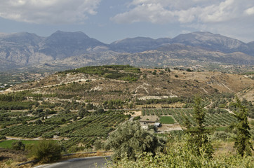 Kreta, Berglandschaft des Ida-Gebirges.