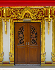 Thai style door