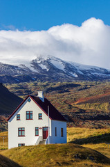 Fototapeta na wymiar Icelandic house