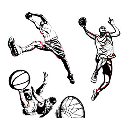 basketball trio