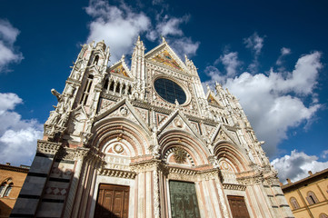 Fototapeta na wymiar Siena katedra centralny